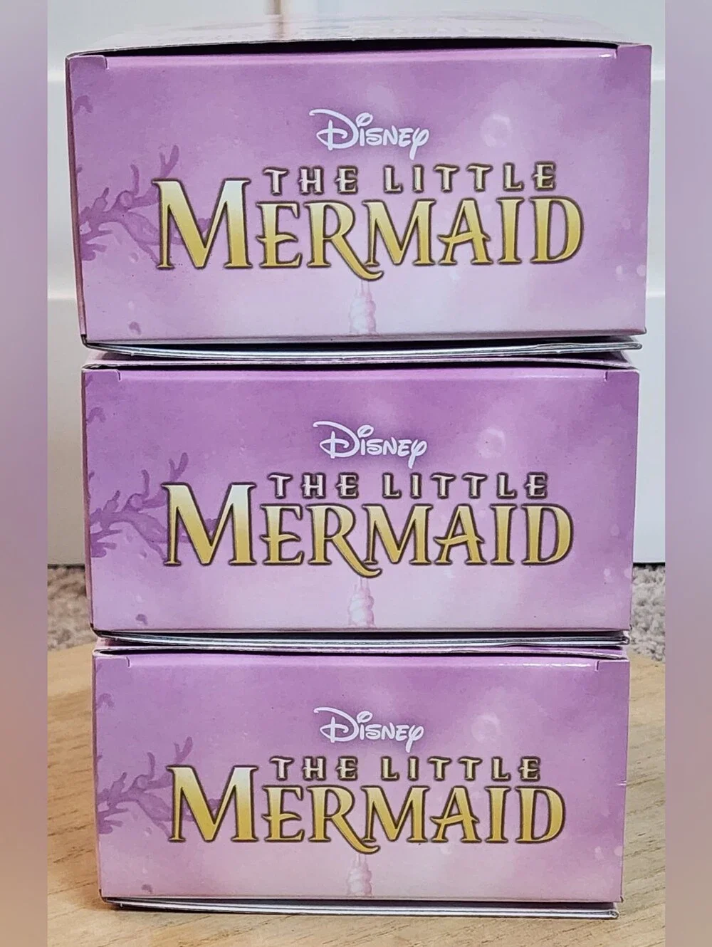 New Funko 5-Star The Little Mermaid Vinyl Figures Bundle, Ariel x2, Ursula